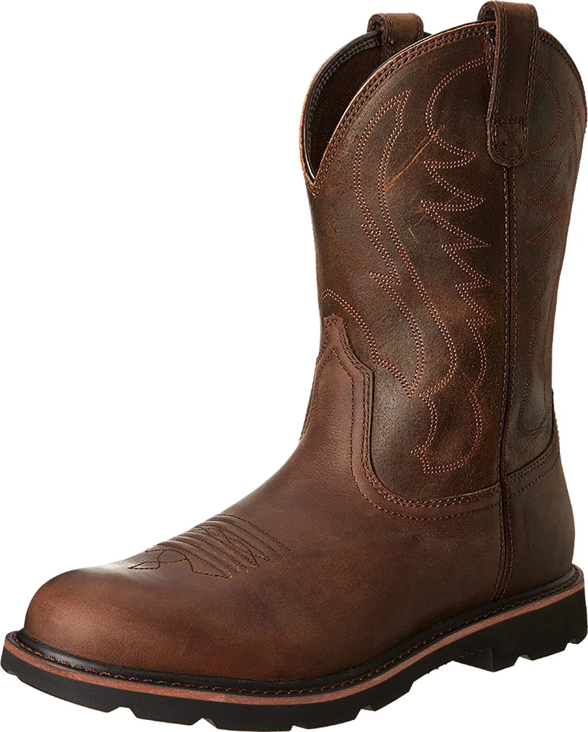 Tree pattern men long boots western boots big size hiking shoes embroidery boot