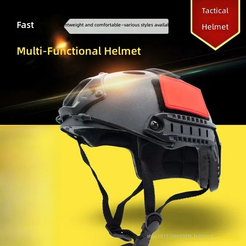 Tactical Helmet for Airsoft Paintball Military Training – Compatible with FAST Ballistic Helmet – Lightweight Durable MOLLE