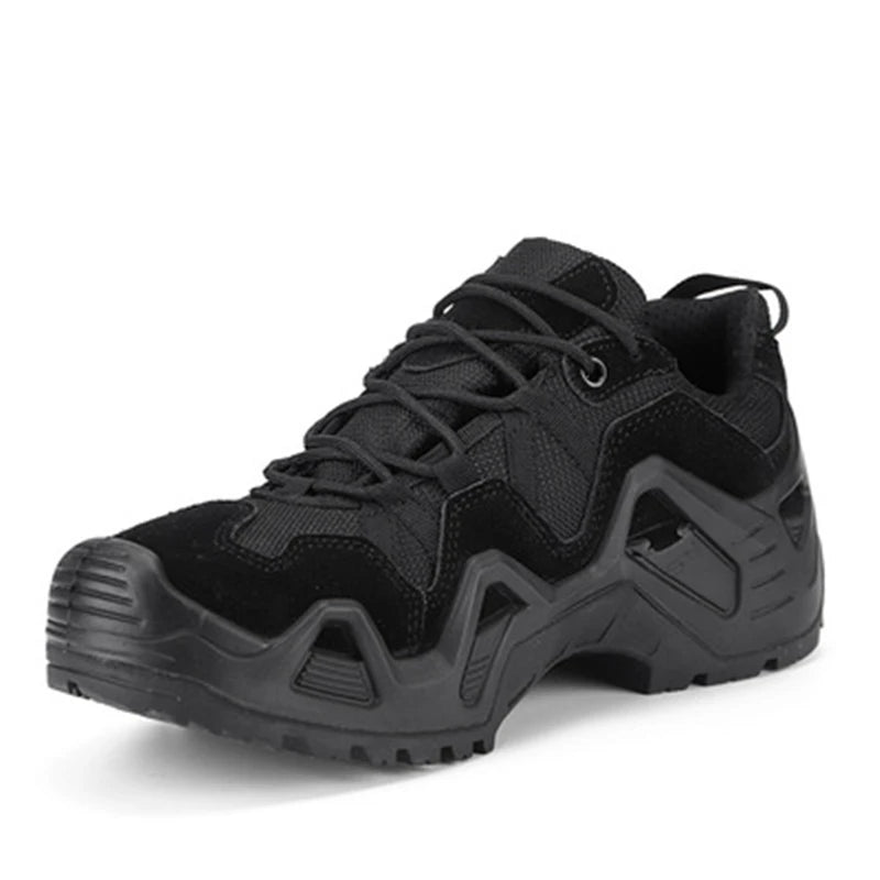 Outdoor Mens Combat Tactical Desert Boots Male Field Hunting Hiking Climbing Training Waterproof Sports Shoes