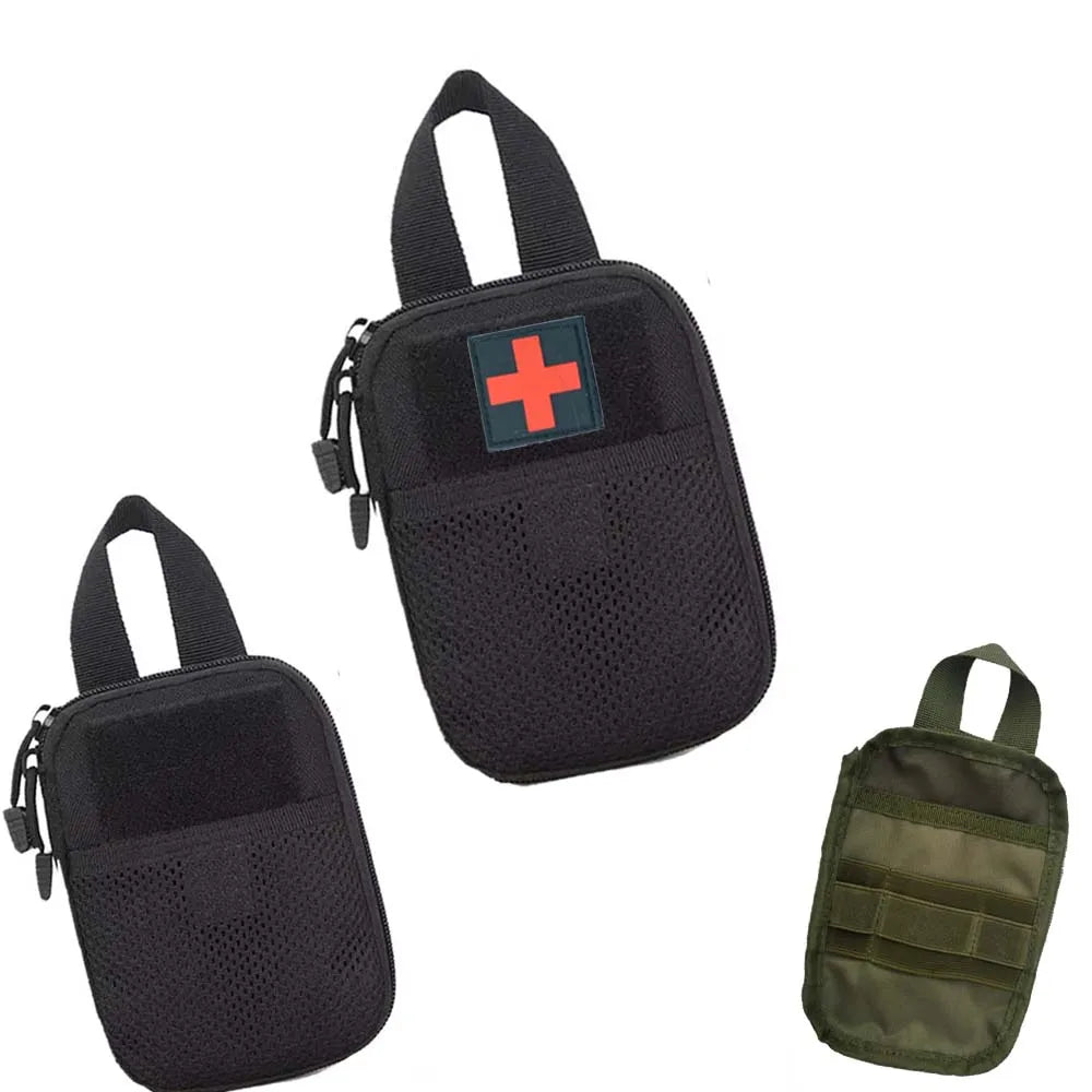 Outdoor Emergency Medical Bag Safari Camping EDC Pocket Wallet First Aid Professional Tactical Men Women Lightweight Medical Bag