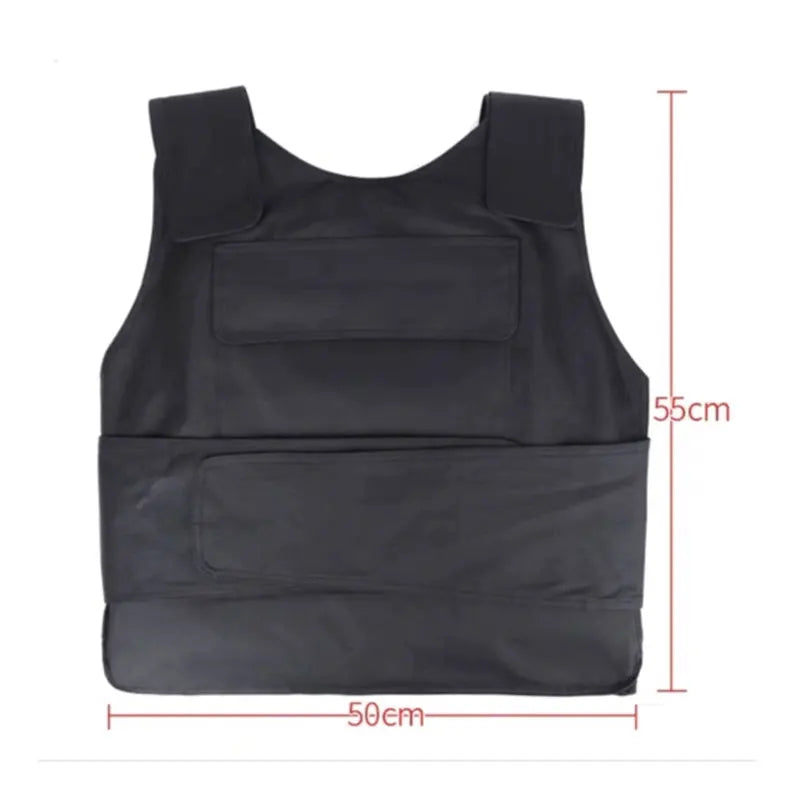 High Manganese Steel Hard Security stab-Resistant Vest Outdoor Cut Proof Anti-Puncture Vest Armor Tactic Defence Guard Clothing