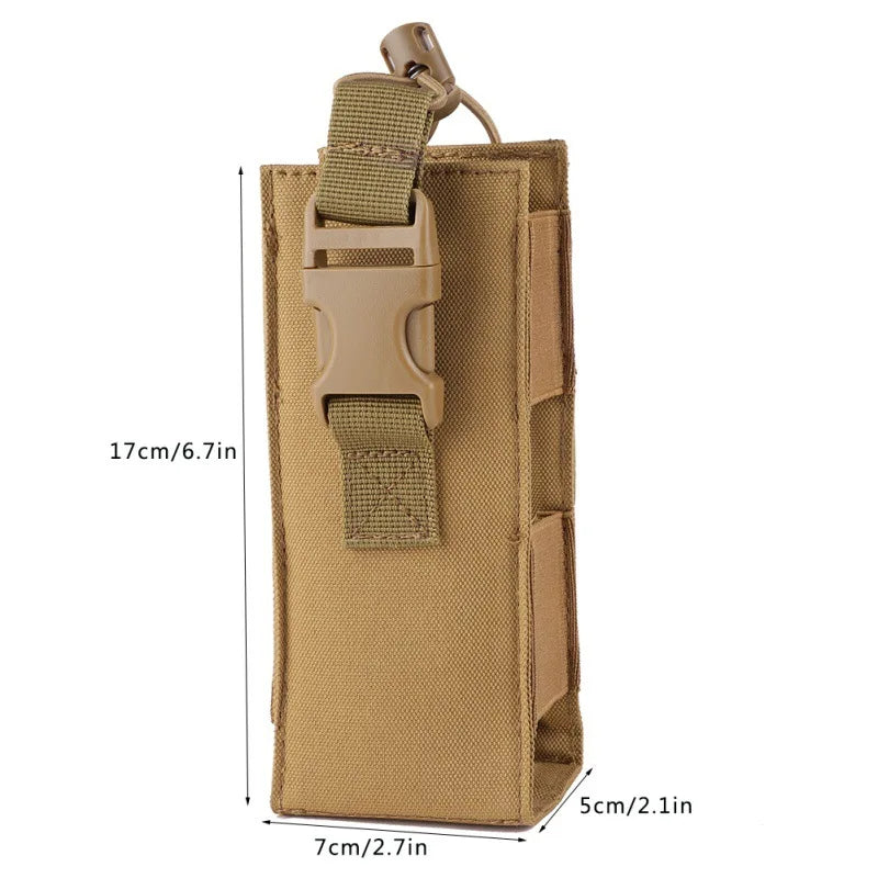 New Molle Water Bottle Holster Pouch Outdoor Riding Camping Hiking Hunting Travel Kettle Holder EDC Tool Waist Bag