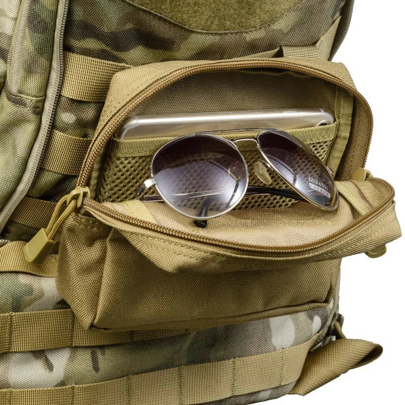 Tactical EDC Molle Pouch Waist Pack Outdoor Camping Hunting Cartridge Bag Cycling Clutter Storage Bag Climb Accessories