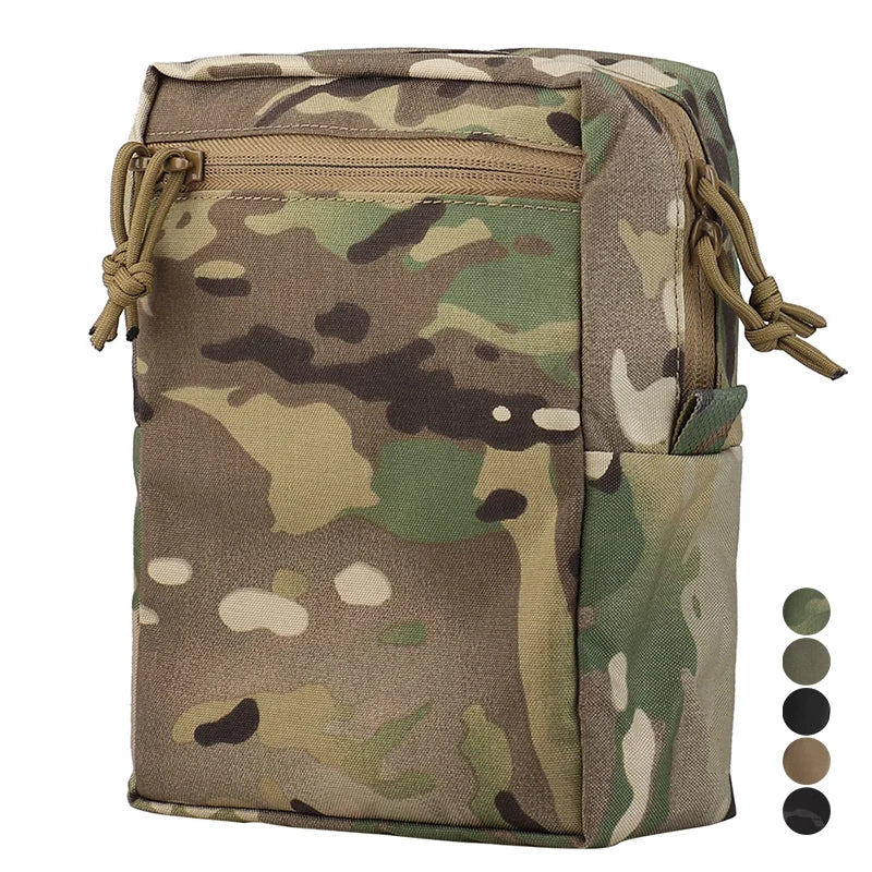 GP Wide MOLLE General Purpose Utility Pouch Compact Tool Pocket for Hunting Vest Belt Outdoor Portable Accessory Pack