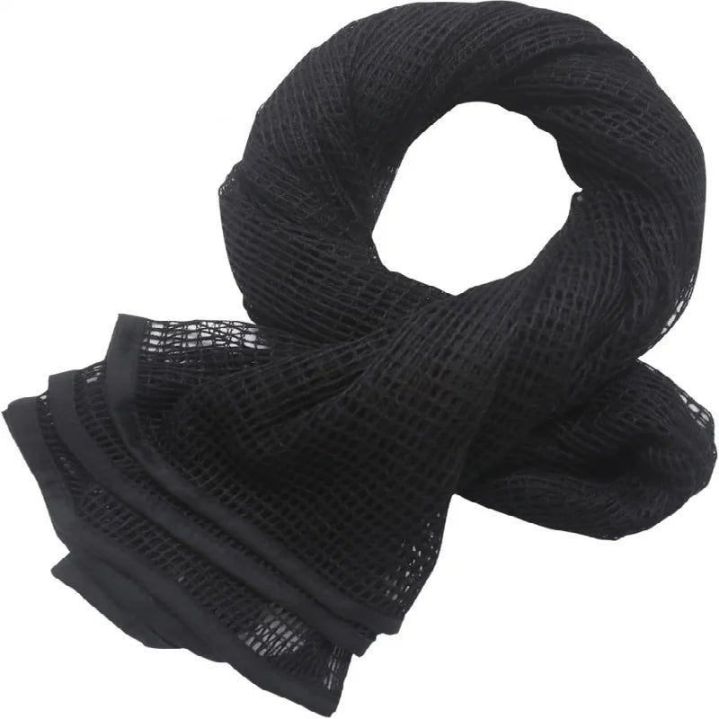 1PC Tactical camouflage camouflage colorful mesh scarf Jungle Hunting Clothing Accessories men Fashionable personalized items