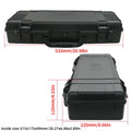 Hunting Waterproof Safety Box Shockproof Instrument Rifle Air Gun Aiming Seal Storage Protection Organizer Toolbox