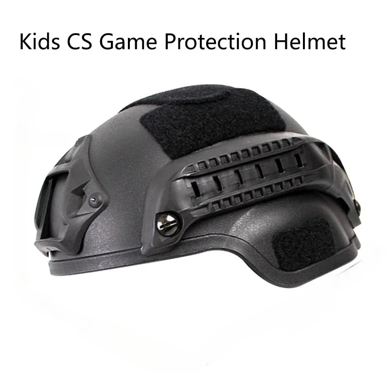 Children's CS War Game Lightweight Protective Helmet Kids MICH2000 Helmets Outdoor Sports Combat Safety Tactical Protective Gear