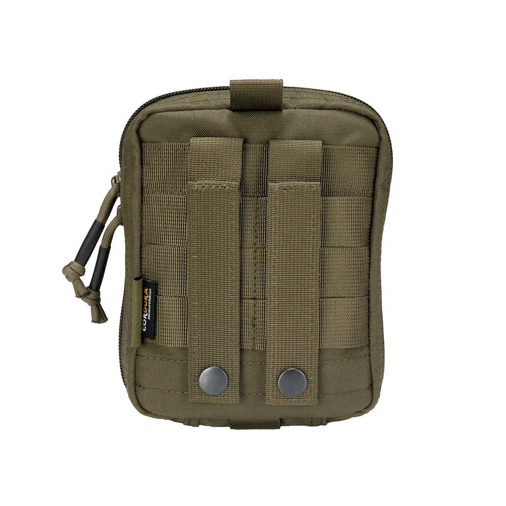 EXCELLENT ELITE SPANKER Tactical EDC Pouch Molle Tool Small Bag Outdoor Zipper Waist Pack Multifunctional Emergency Vest Pouches