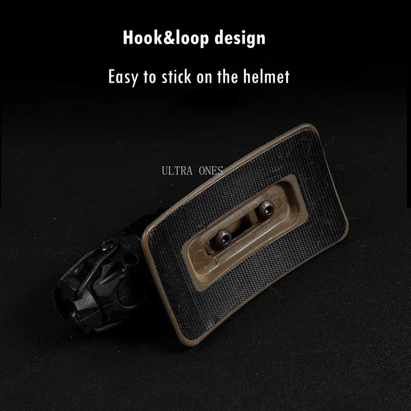 Tactical Helmet Camera Adapter Flashlight Holder Cs Helmets Mounting Base Adapter Night Vision Device Mount Adapters