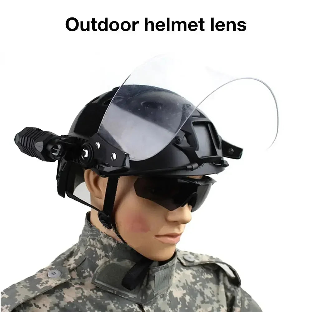 Quality Lightweight FAST Helmet MICH2000  Anti-Riot Face Shield tactical Helmet Outdoor Painball CS Riding Protect Equipment