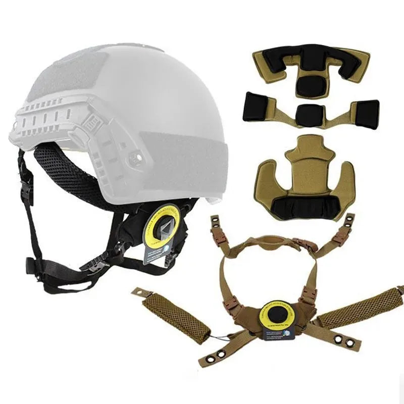 Wendy's Helmet Lined with Sponge Pads Fast MICH Mickey Tactical Bullet-Proof Helmet Accessories Wendy's Helmet Lined