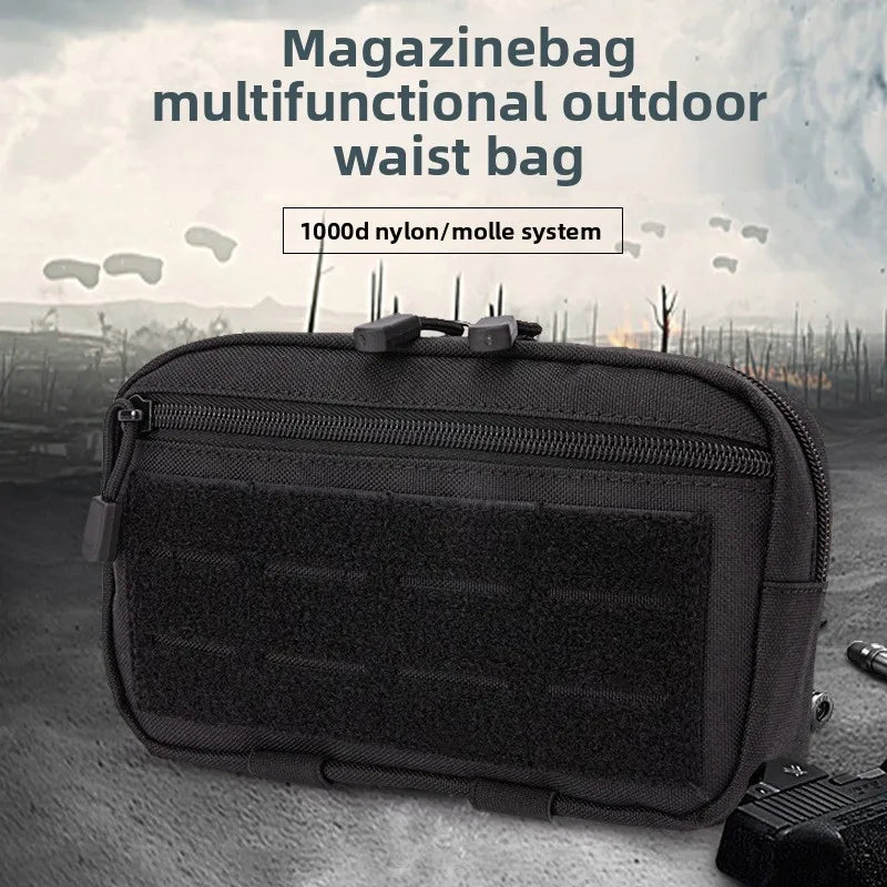 Tactical MOLLE EDC Pouch First Aid Waist Pack Cell Phone Pouch Holder Emergency EMT Utility Tool Pouches Hunting Bags