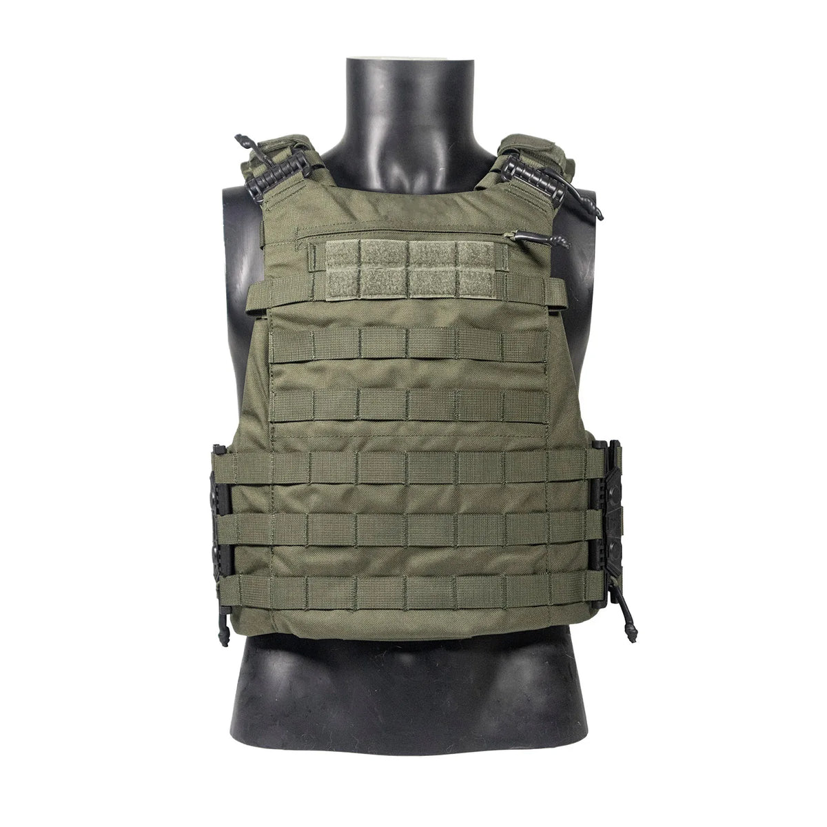Quick Release Tactical Vest Carrier, 1000D MOLLE Lightweight Vest for Airsoft, Hunting & Shooting Training