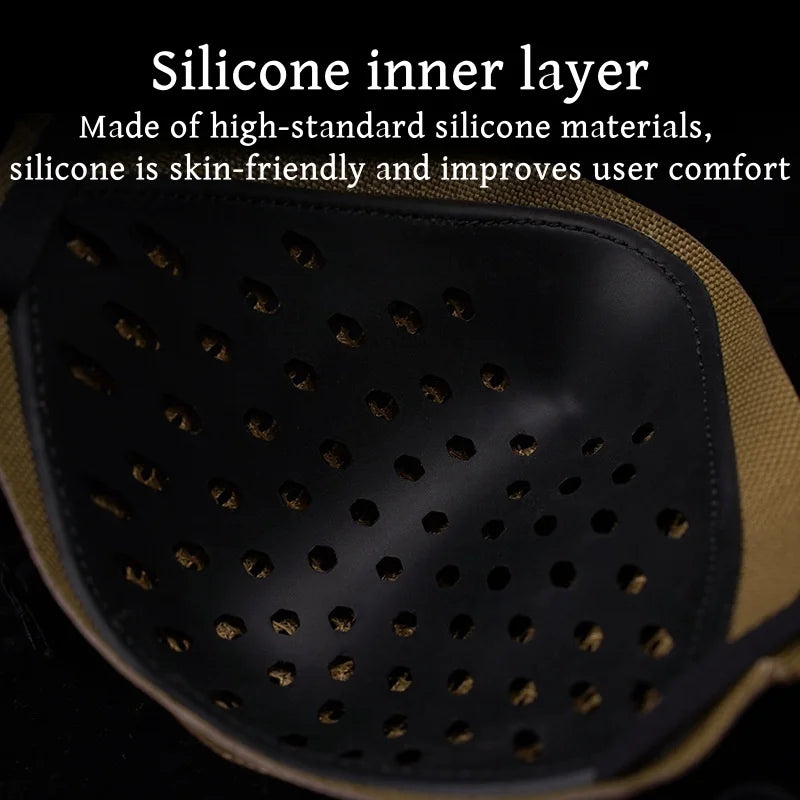 Comfortable and Breathable Sports Mask with Mouth Protection Made of Soft and Skin-Friendly Materials