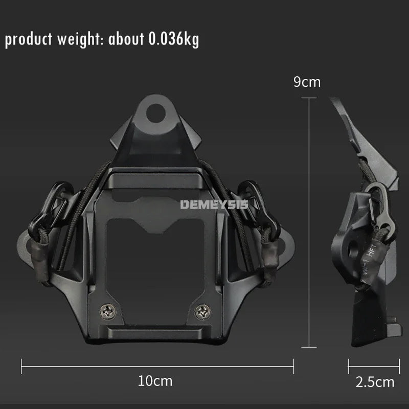 Tactical Helmet VAS Shroud Three Hole NVG Mount Adapter for FAST Shooting Helmet Night Vision Device Bracket Accessories