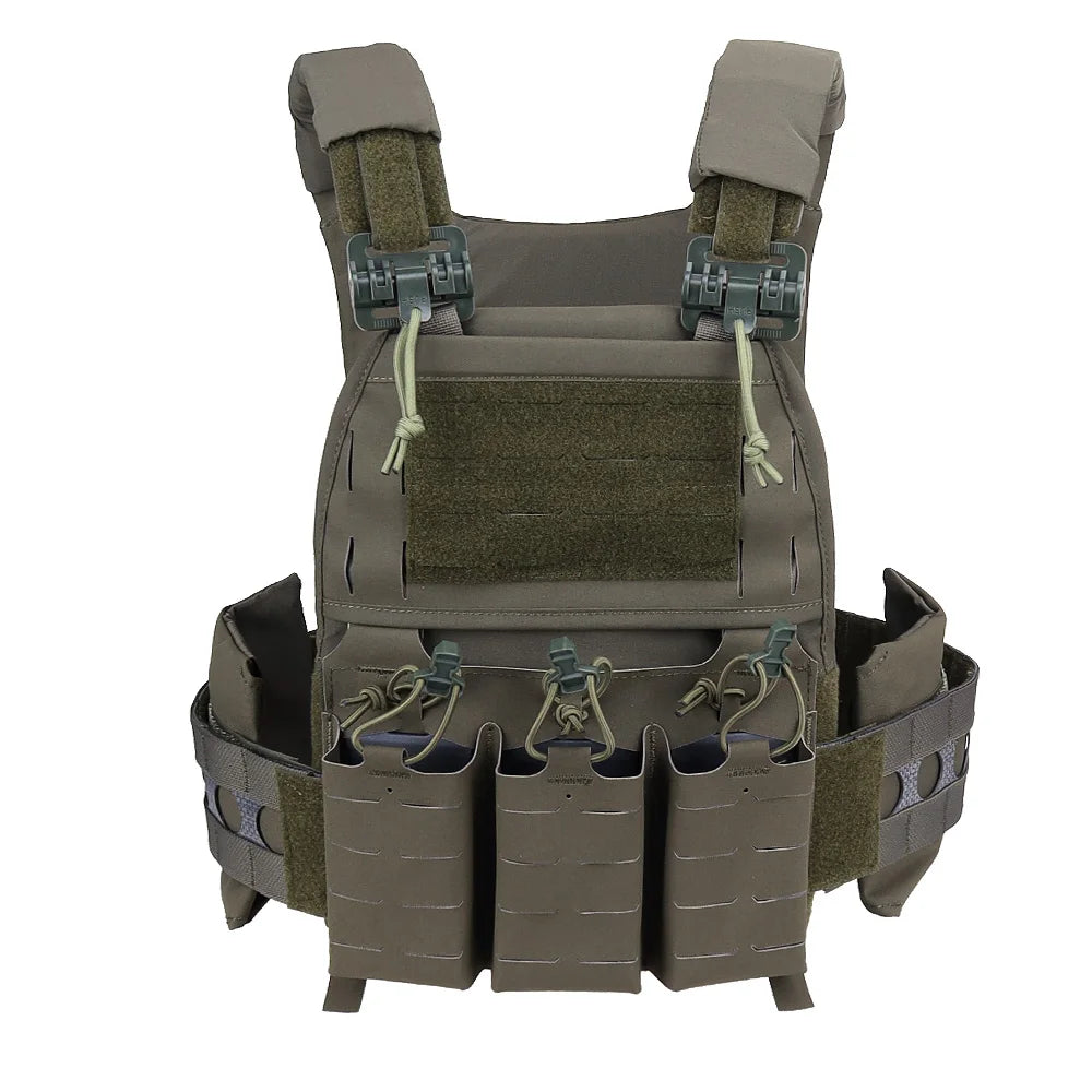 New Version Tactical FC V5 Plate Carrier Quick Release Vest Triple 556 Magazine Pouch MOLLE Hunting Airsoft Gear