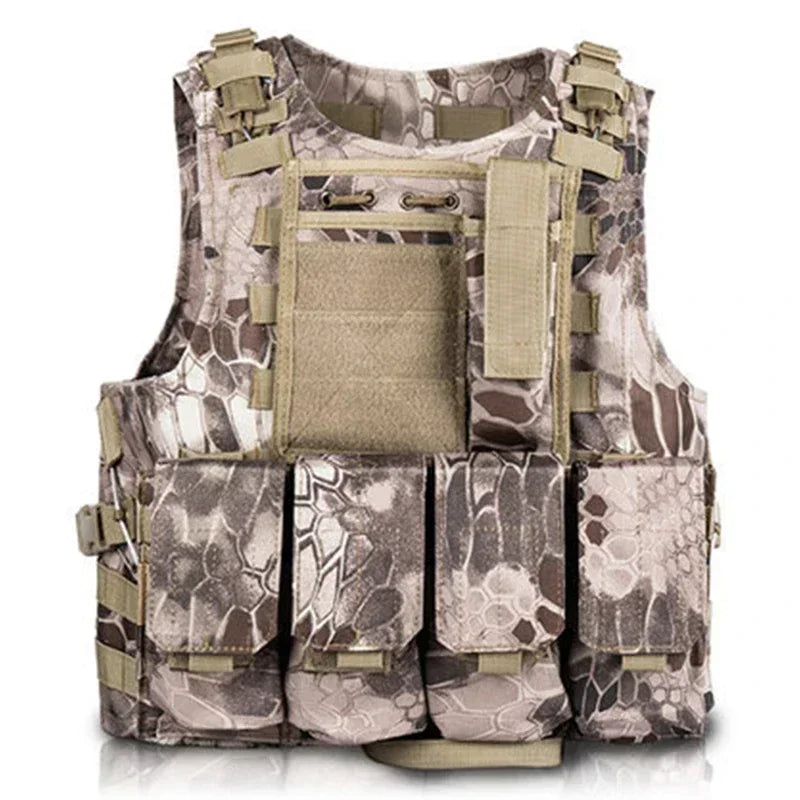 Outdoor Airsoft Tactical Kids Children Vest Uniform  Hunting Equipment Kids Boy Girl Camouflage Hiking CS Hunting Clothes