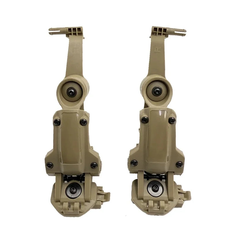Tactical Helmet OPS CORE ARC/Wendy M-LOK Rail Adapter Helmet Mount is Suitable for Tactical COMTAC II III Shooting Headset