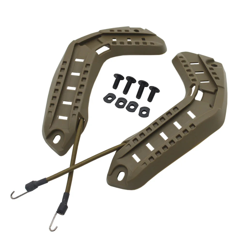 VULPO Tactical FAST Helmet Side Guide Rail ARC Helmet Mount Rail Airsoft Helmet Accessories