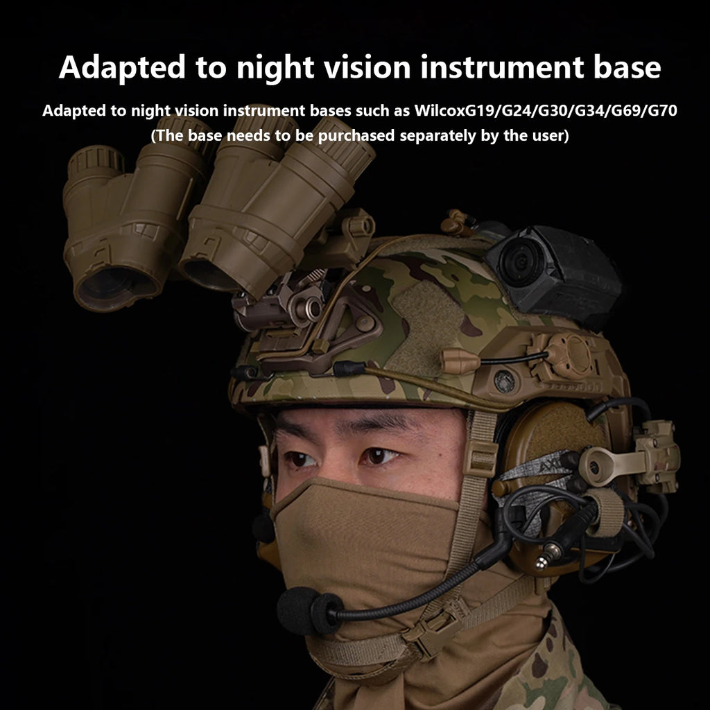 Tactical GPNVG18 L4G24 GPNVG 18 Night Vision Goggle PVS-14 NVG Mount Nylon Goggle Adapter NVG DUMMY Model Helmet Accessories