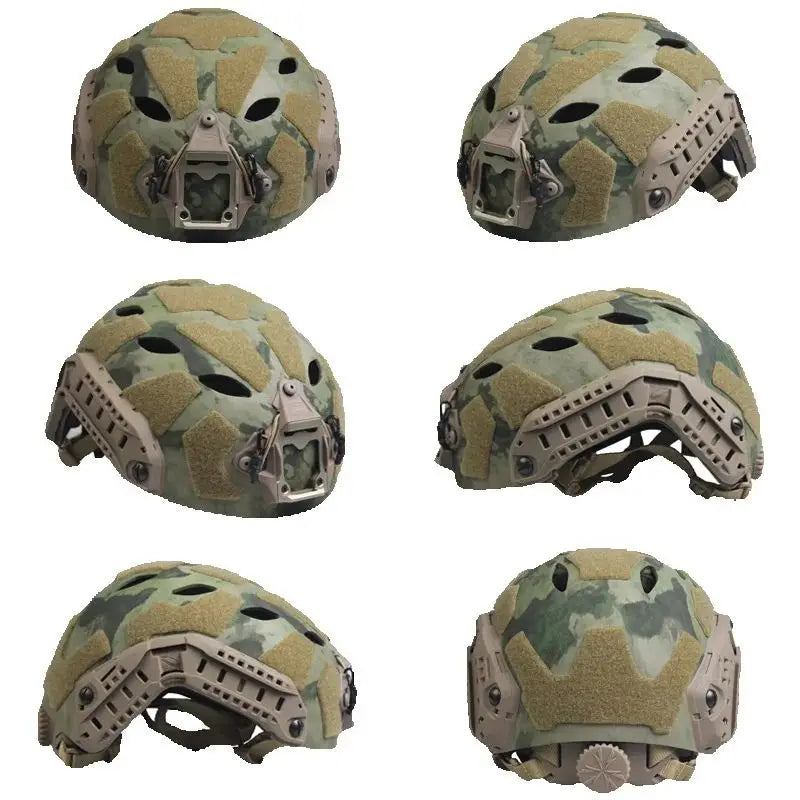 Upgrade SF Carbon Fiber Perforated Mountaineering and Cycling Expansion Helmet H016