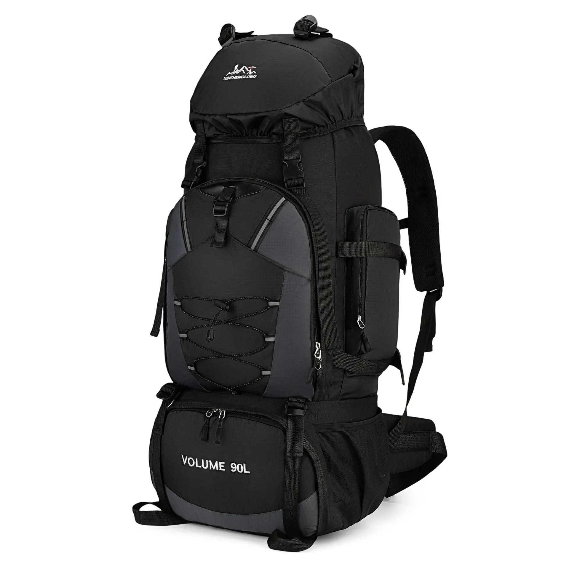 90L Hiking Backpack Men Women Large Capacity Outdoor Camping Rucksack Waterproof Travel Bag Mountaineering Trekking Bag