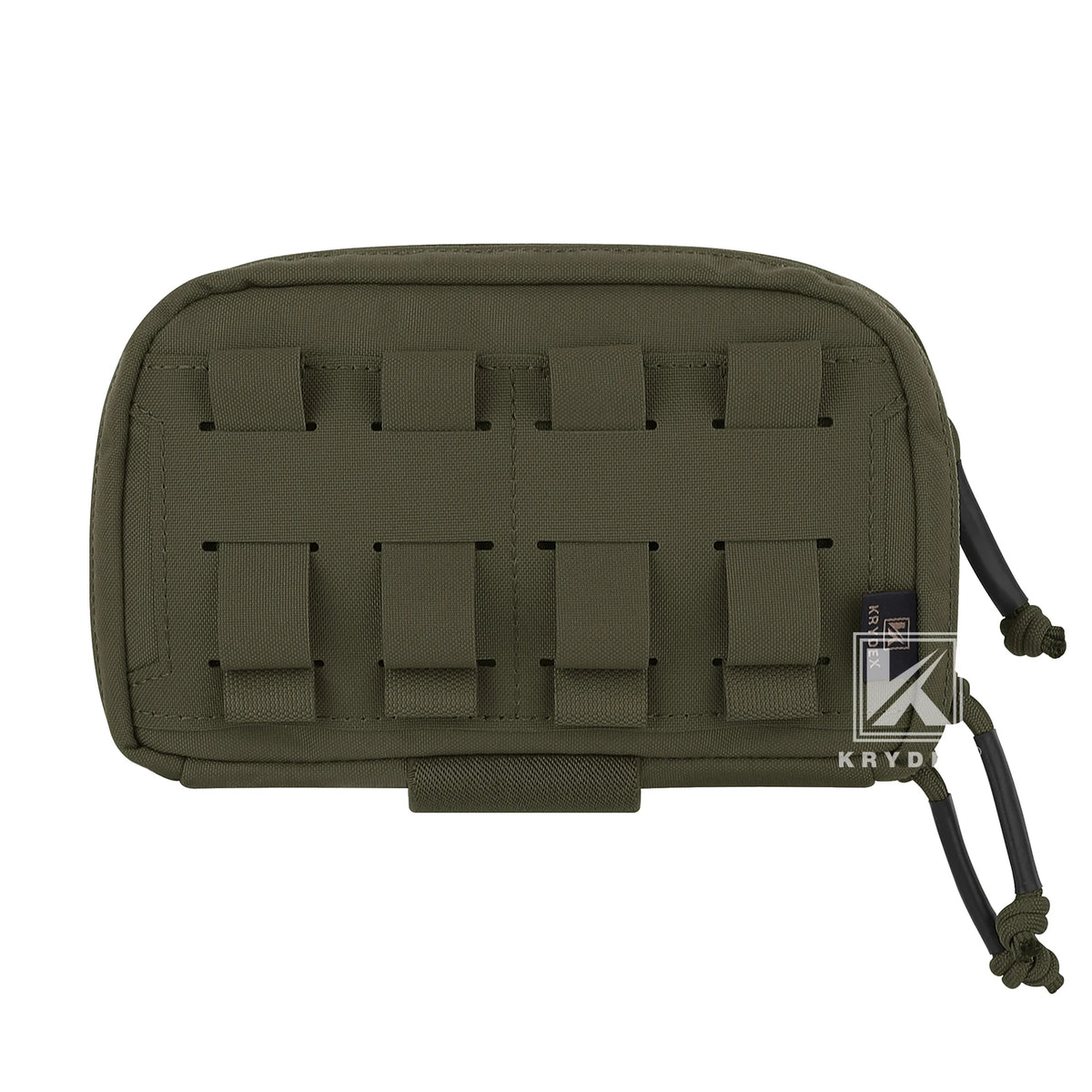 KRYDEX Tactical Admin Pouch Chest Bag MOLLE Utility Pouch Front Pocket for Vest and Chest Rig Camping Outdoor Accessories