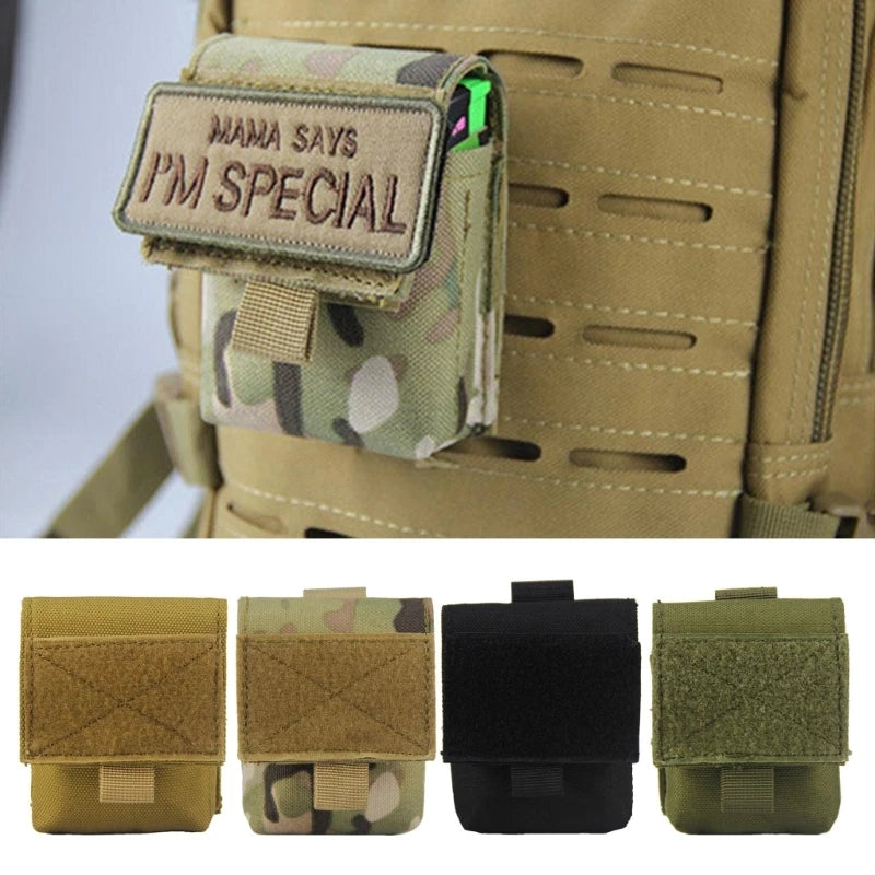 Tactically Cigarettes Holder Case Belt Bag Bag Waist Belt Small Utility Gadget Gear Bag 69HD