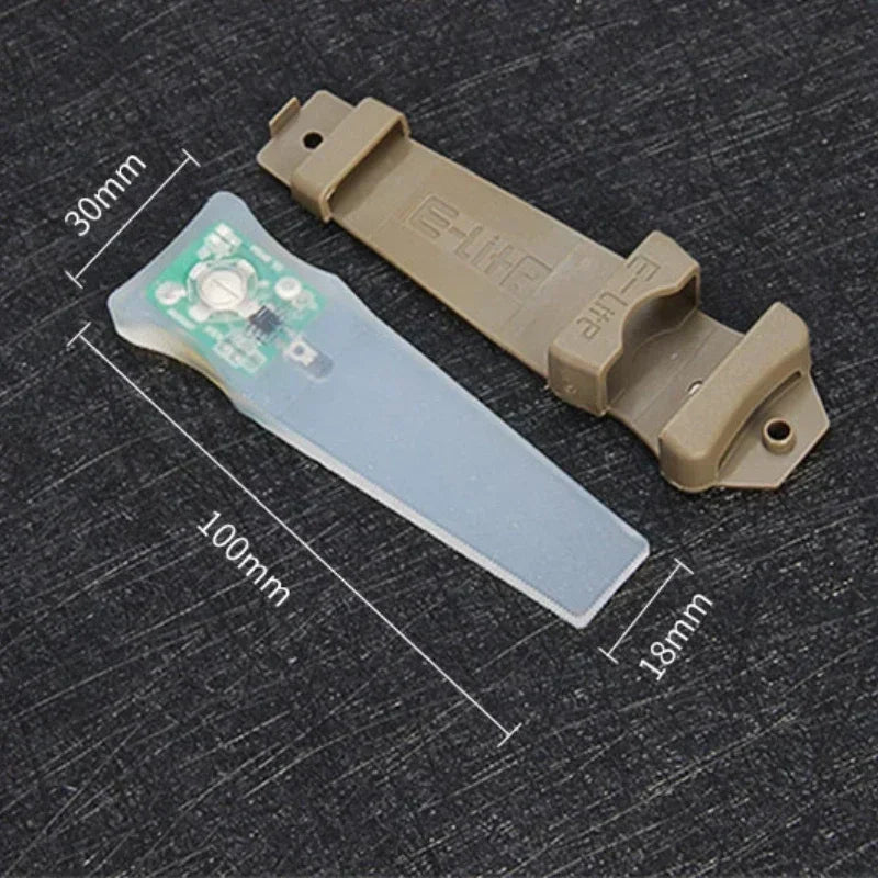 Tactical FMA Helmet Safety Flashing Light Survival Signal Light Waterproof Lamp Outdoor Equipment for Hunting Hiking Cycling