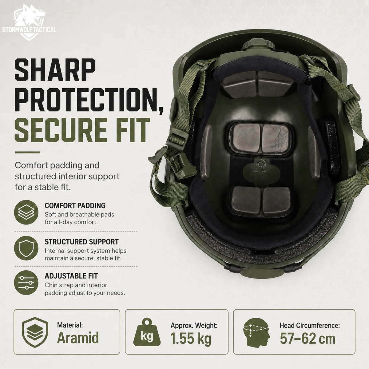 ABS FAST Tactical Helmet Light Protective Helmet Outdoor CS Wargame Airsoft Hunting Cycling Training Safety Head Gear
