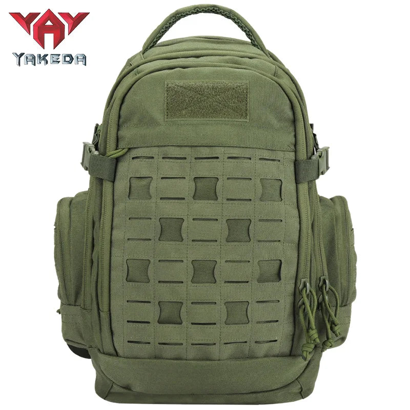YAKEDA Tactical Backpack Camouflage Sports Outdoor Bag Large Capacity Travel Hiking Camping Rucksack