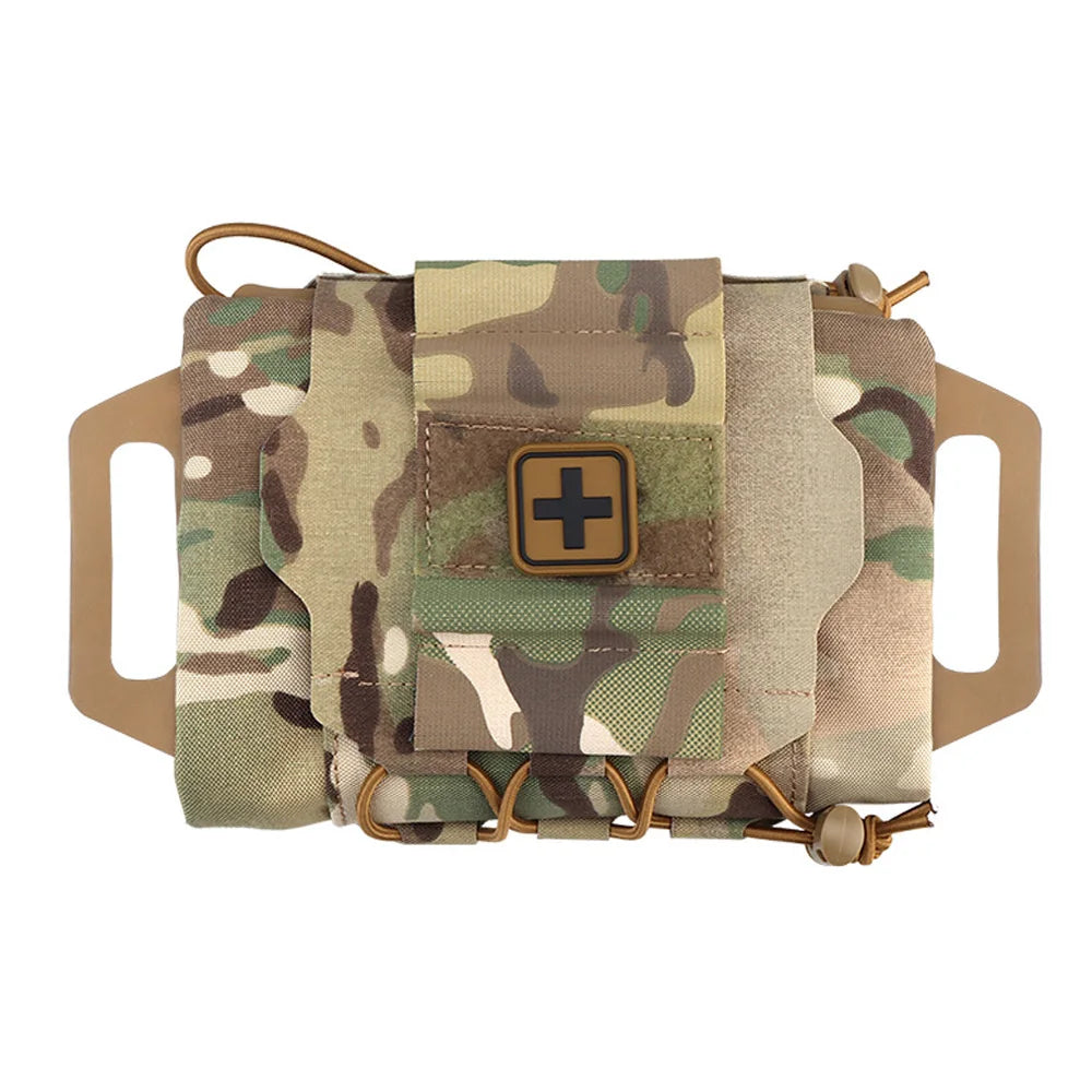 VULPO Medical Pouch IFAK Pouch Tactical Molle Pouch Outdoor First Aid Kits Bag Survival Kit Hunting Bag