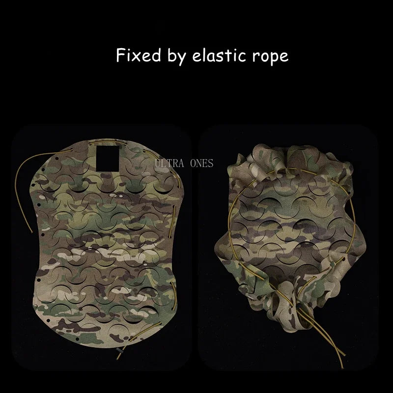 Tactical Fast Helmet Huting Airsoft PJ BJ MH Helmet Breathable Mesh Camo Cover Outdoor Shooting CS Gear Fast Helmets Cloth