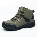 Men Hiking Fishing Shoes Boots Outdoor Athletic Breathable Waterproof Anti-wear Fishing Shoes