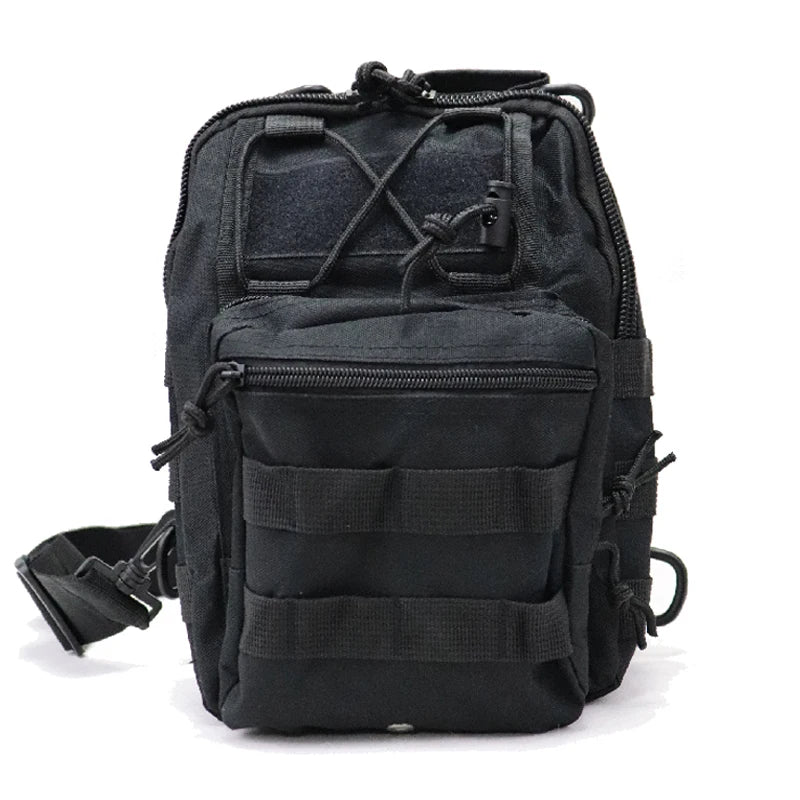 Men's Tactical Shoulder Bag for Outdoor Mountaineering Hiking Camping Sports Travel And Hunting