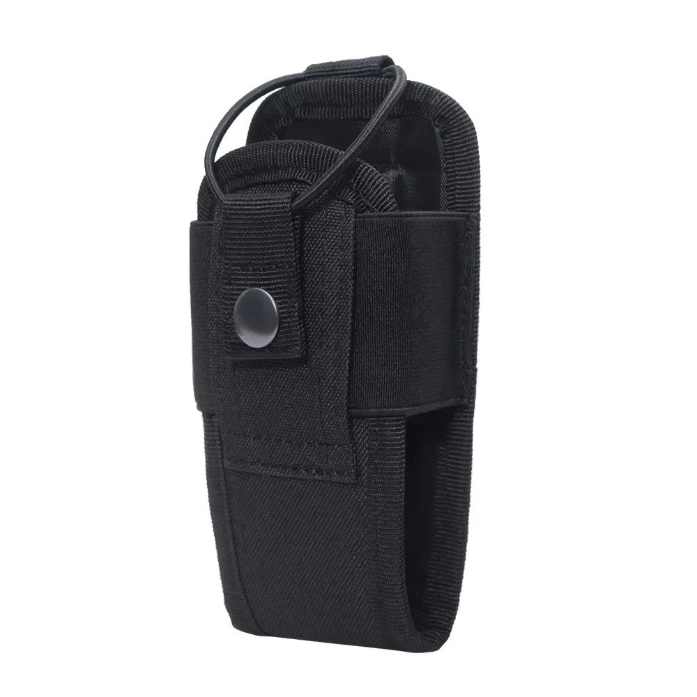 1PC Outdoor Walkie-Talkie Cover MOLLE Accessory Bag Multi-function Mobile Phone Bag Fanny Pack Walkie-Talkie Cover Molle Pouch