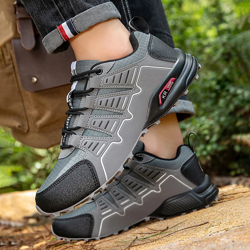 Men's Hiking Shoes,Outdoor Mountain Sports Shoes,Non-slip,Breathable and wear-Resistant,Women's large Size Hunting Tactical Shoe