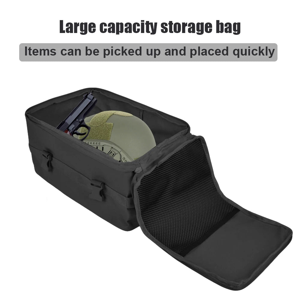 12L Tactical Bag Hunting Storage Bag Utility EDC Organizer Pouch Shooting Range Bag Portable Camping Fishing Carry Pack