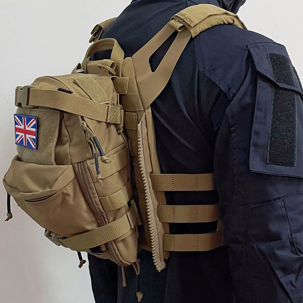 Full Set of Tactical Vest JPC Complete Set Airsoft Quick Release Combat Vest with Magazine Pouch for Outdoor CS Wargame Cosplay