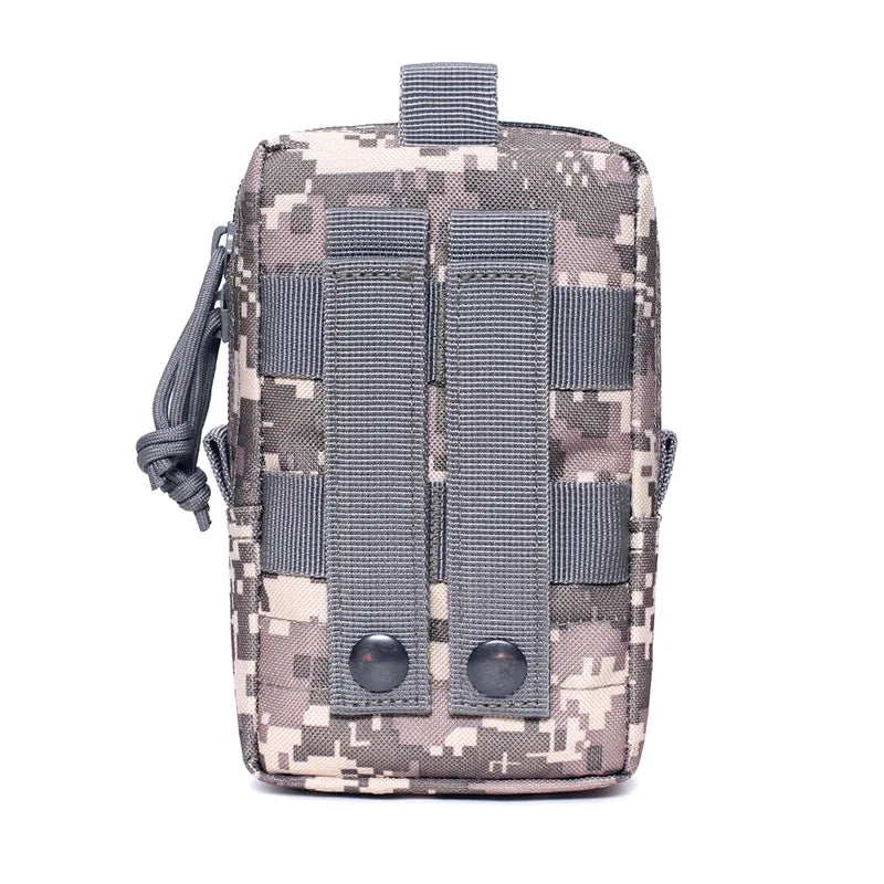1000D Tactical MOLLE EDC Pouch Hunting Survival First Aid Bag Outdoor Men EDC Tool Pack Travel Camping Hunting Accessories Bag