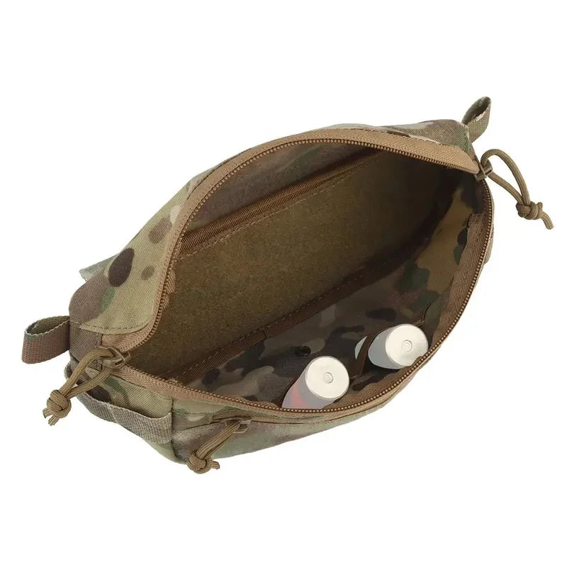 Premium Tactical Vest Accessories Pouch, Expansion Pack, Dual Purpose, Multi Function Lower Abdominal Bag,Single Shoulder Bag