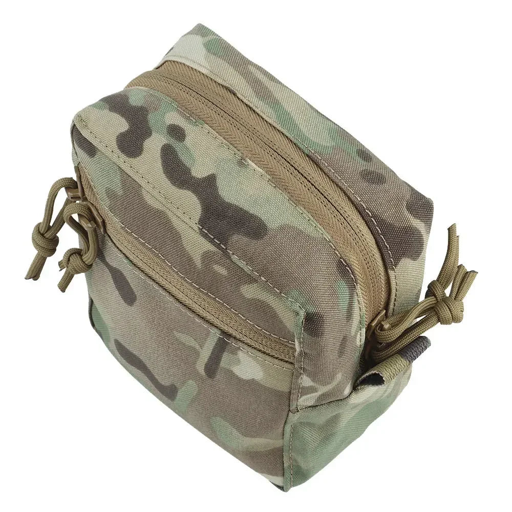 OphidianTac Tactical Molle GP Pouch Admin EDC Bag Small Utility Storage Pack for Vest Belt Hunting Gear 13.5x15.5cm