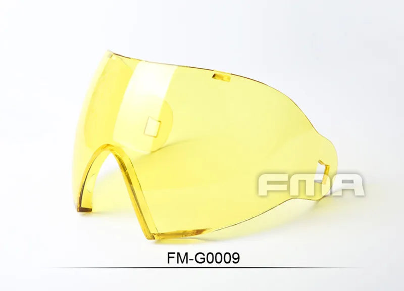 FMA F1 Full Face PC Lenes With One Layer for FM-F0022 to FM-F0025 Goggle Mask