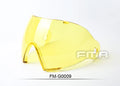 FMA F1 Full Face PC Lenes With One Layer for FM-F0022 to FM-F0025 Goggle Mask