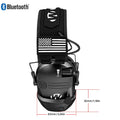 Electronic Bluetooth Earmuffs Shooting Ear Protection Earmuffs Noise Reduction Sound Amplification Hearing Protector with case