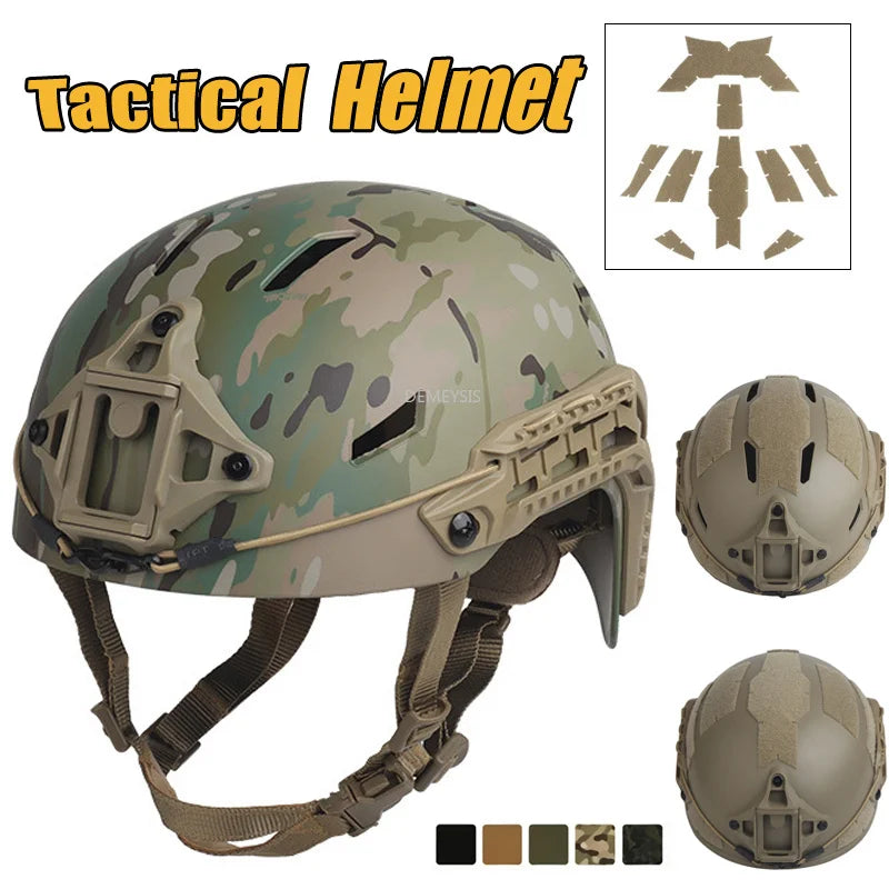 Tactical Helmets Half Covered CS Airsoft Shooting Combat Training Sports Helmet Outdoor Hunting Paintball Equipment Gears