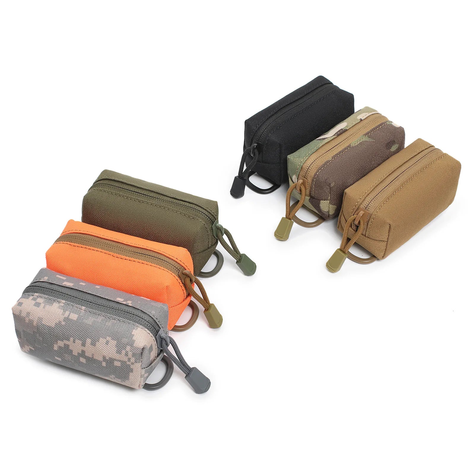 Tactical Outdoor Belt Waist Pack Storage Bag Portable Key Organizer Mini Molle Pouch Men Coin Purse Hiking Camping EDC Tool Kit