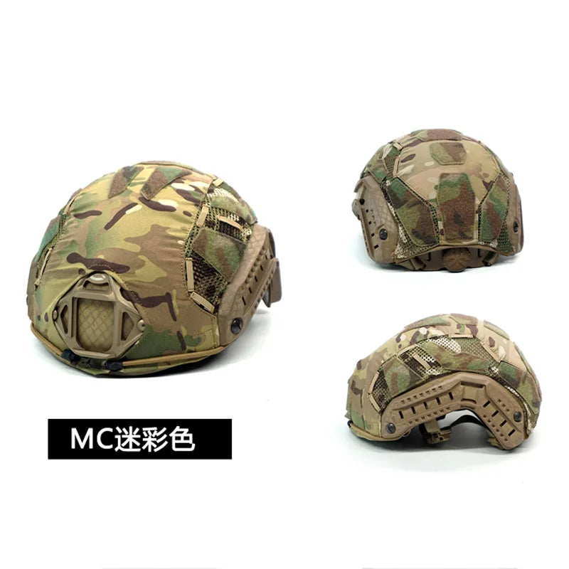 Tactical Helmet Cover OPS-CORE FAST SF Helmet Cover Skin Multicam For Hunting Airsoft Paintball CS Wargame Gear