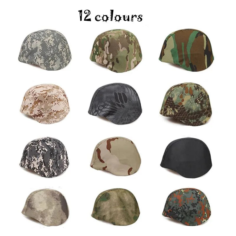 M88 Camouflage Helmet Cover Paintball Tactical Airsoft War Game Hunting Camo Cap military Helmet Protective Covers