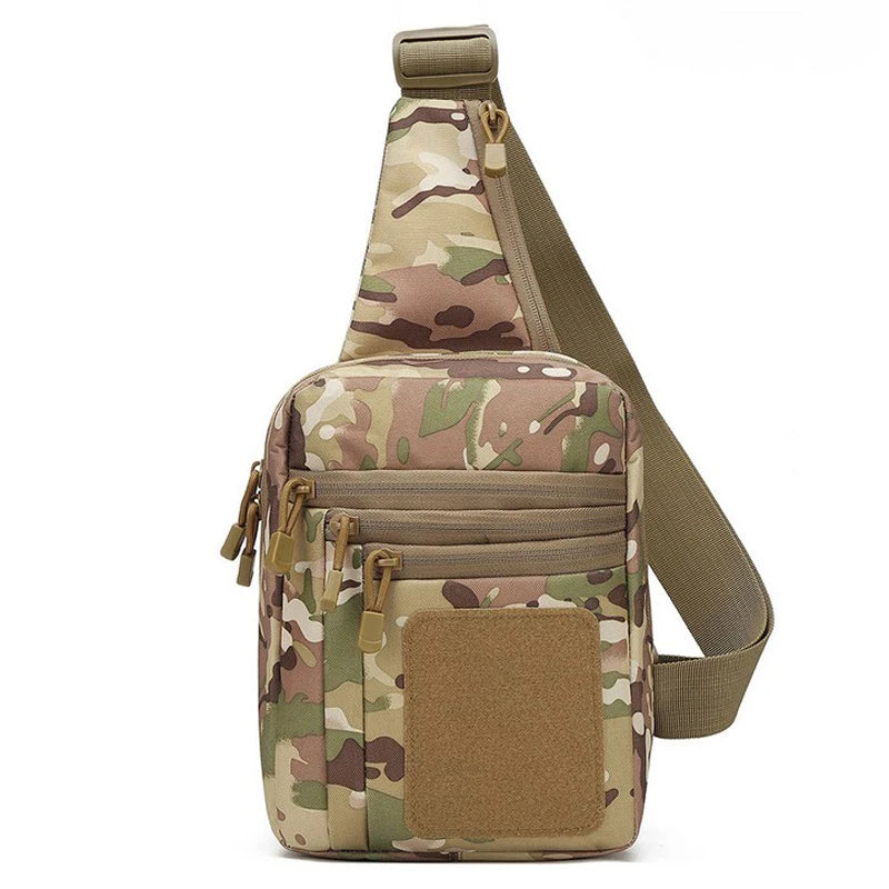 Tactical Concealed Crossbody Gun Bag Shoulder Chest Pack  Outdoor Hiking Hunting Camping chest bag with Gun Holster
